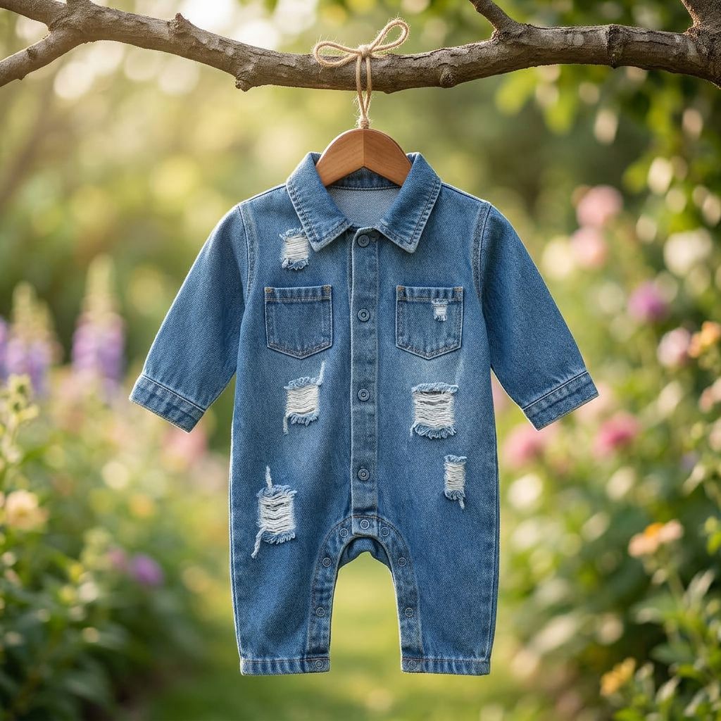 Denim Jumpsuits for Toddlers