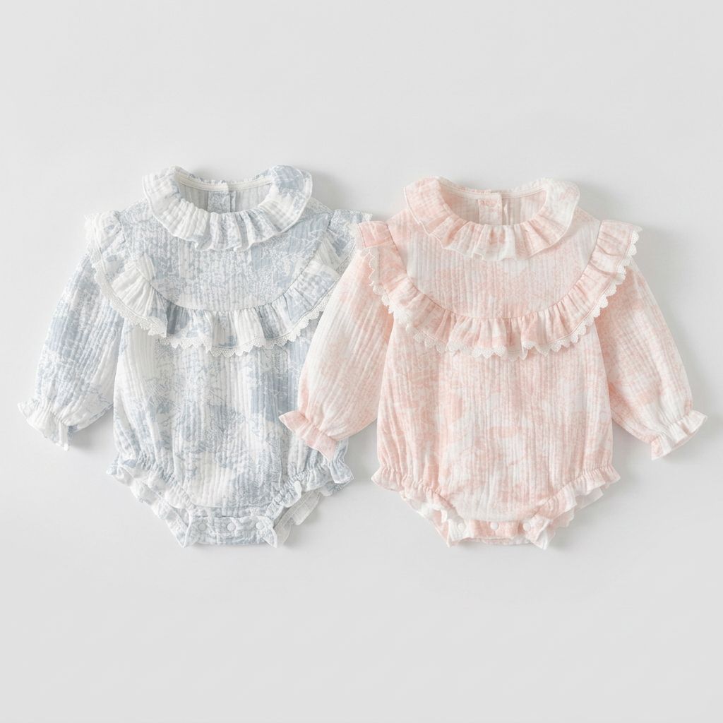 Infants & Toddlers Cotton Romper (Set)