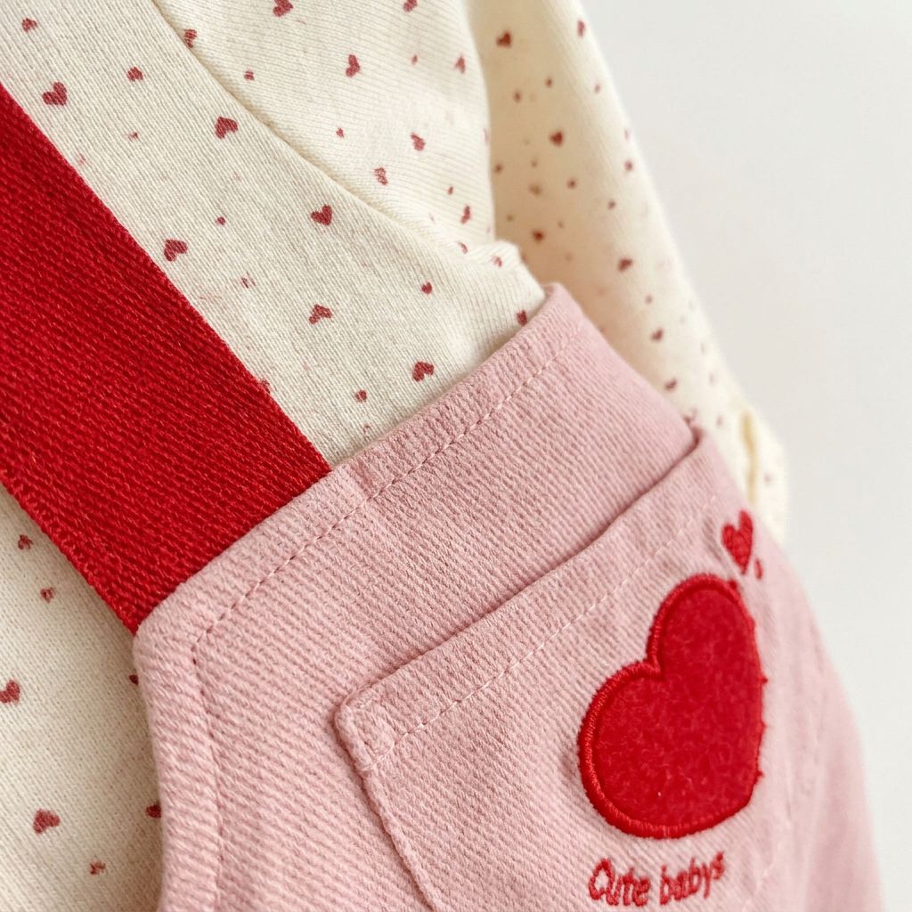 Cotton Dungaree and top for Winter