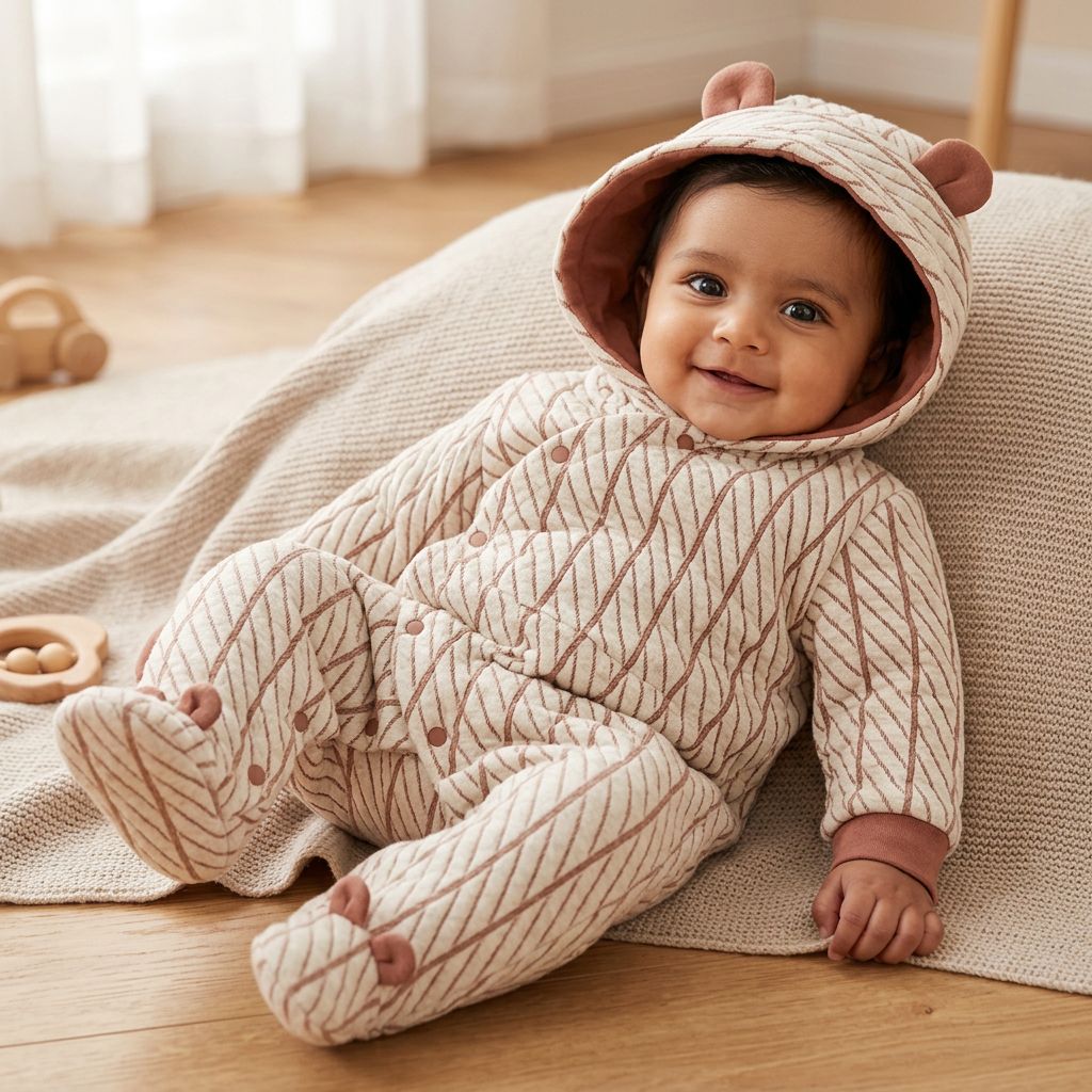 Thick and Warm Baby Jumpsuit