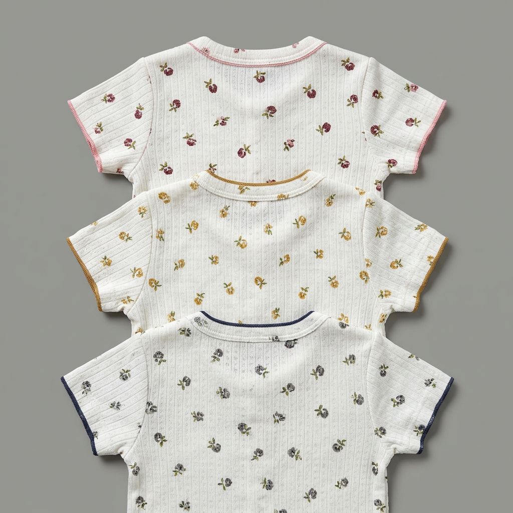 Girls Cotton Clothing Set for Summer (Set)
