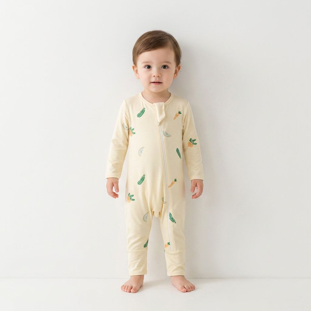 Bamboo Fiber Baby Romper