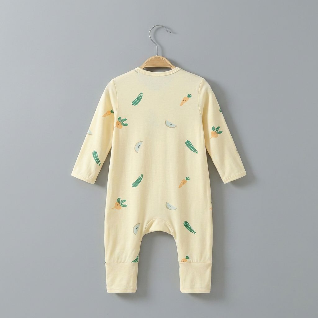Bamboo Fiber Baby Romper
