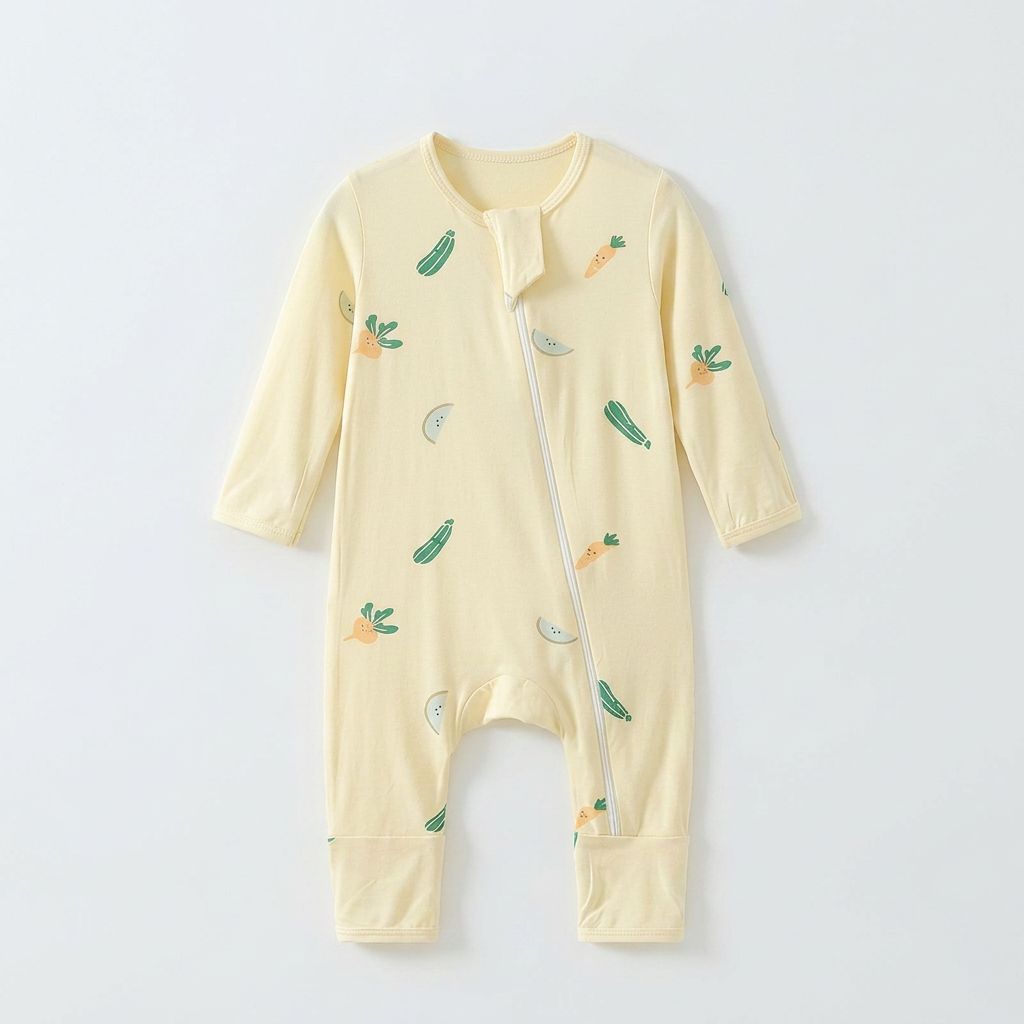 Bamboo Fiber Baby Romper