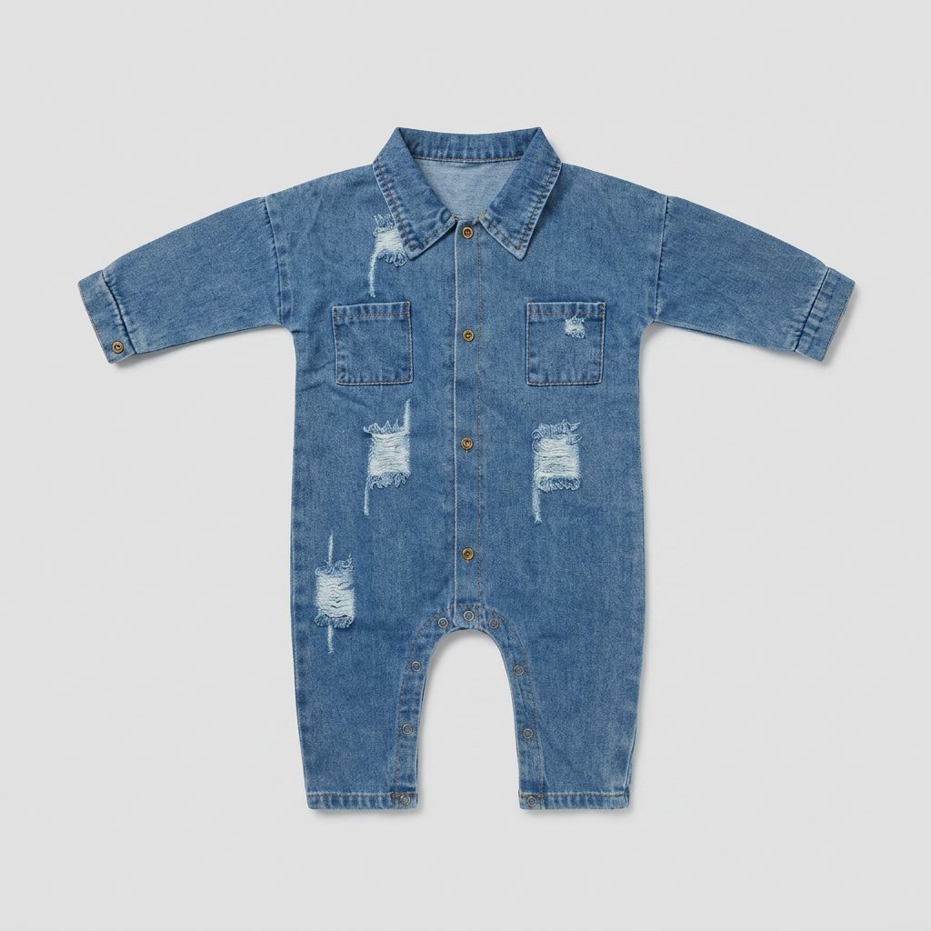 Denim Jumpsuits for Toddlers